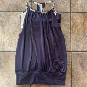 Navy blue size 4 Lulu tank